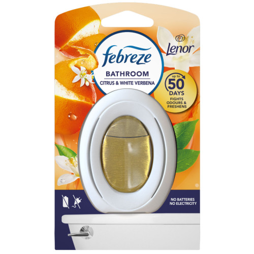 Освіжувач повітря для ванної кімнати FEBREZE Citrus & White Verbena, 7,5 мл